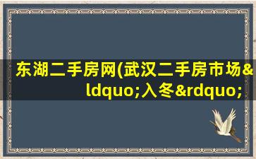 东湖二手房网(武汉二手房市场“入冬”,新房网签量创5年新低)